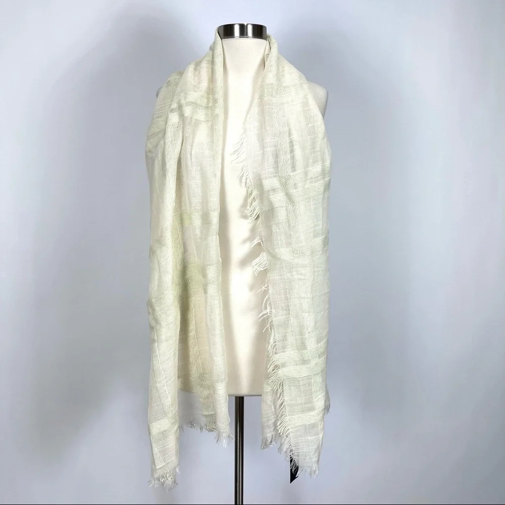 Cejon light weight cream scarf